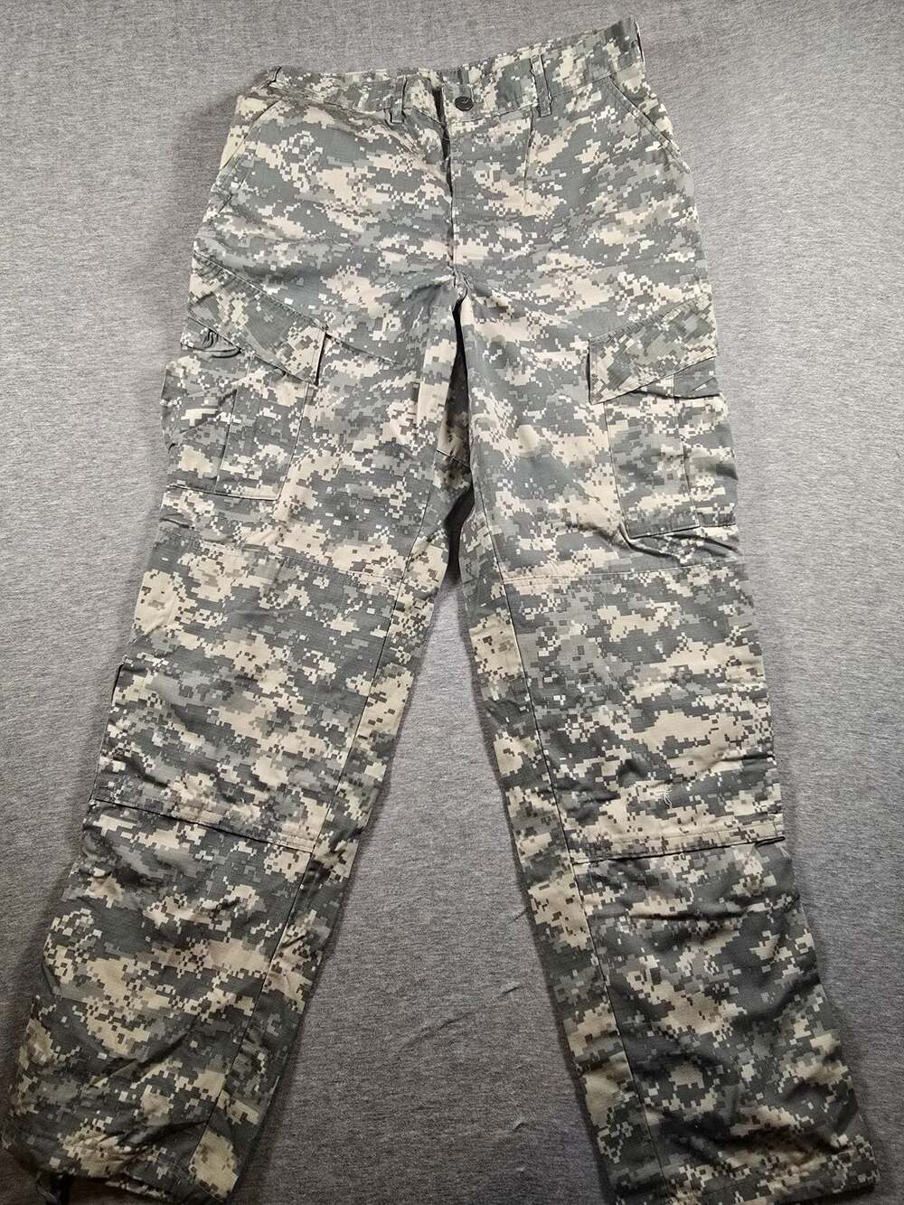 US Military Army Combat Uniform (ACU) Digital Camo Ripstop Cargo Trousers Medium